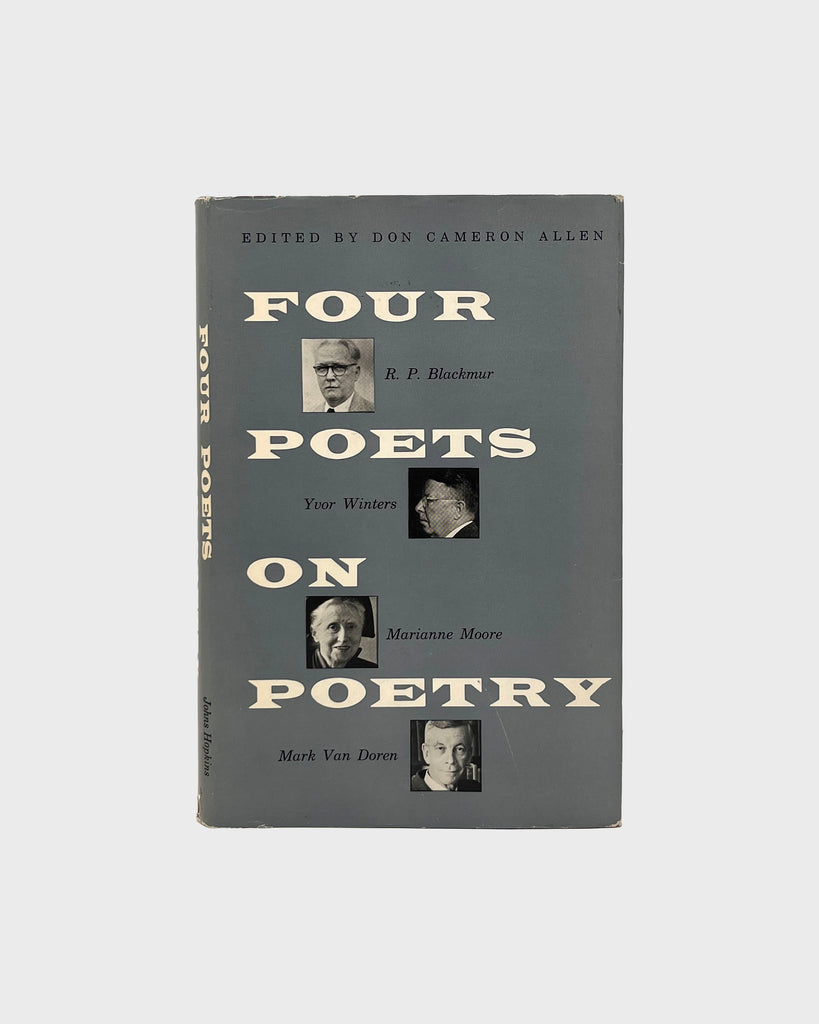 Four Poets On Poetry ed. by Don Cameron Allen