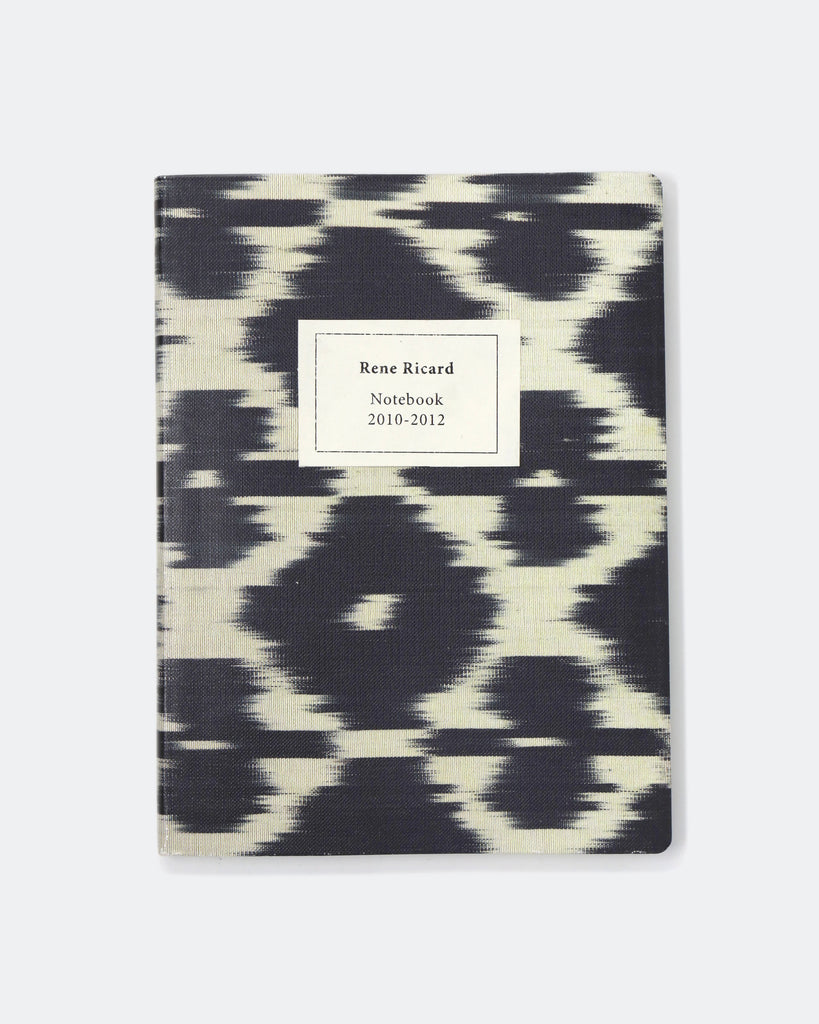 Rene Ricard Notebook 2010-2012