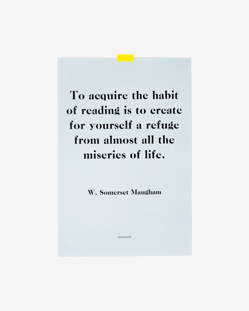"THE HABIT OF READING" Print