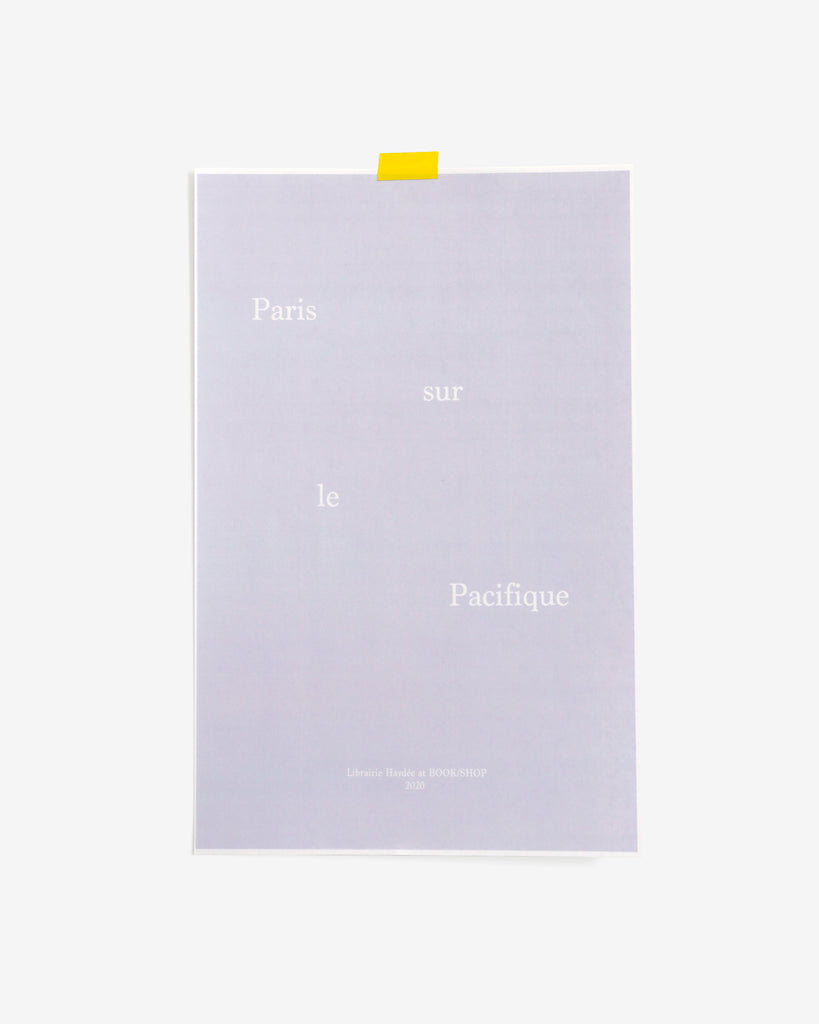 'Paris sur le pacifique' Print