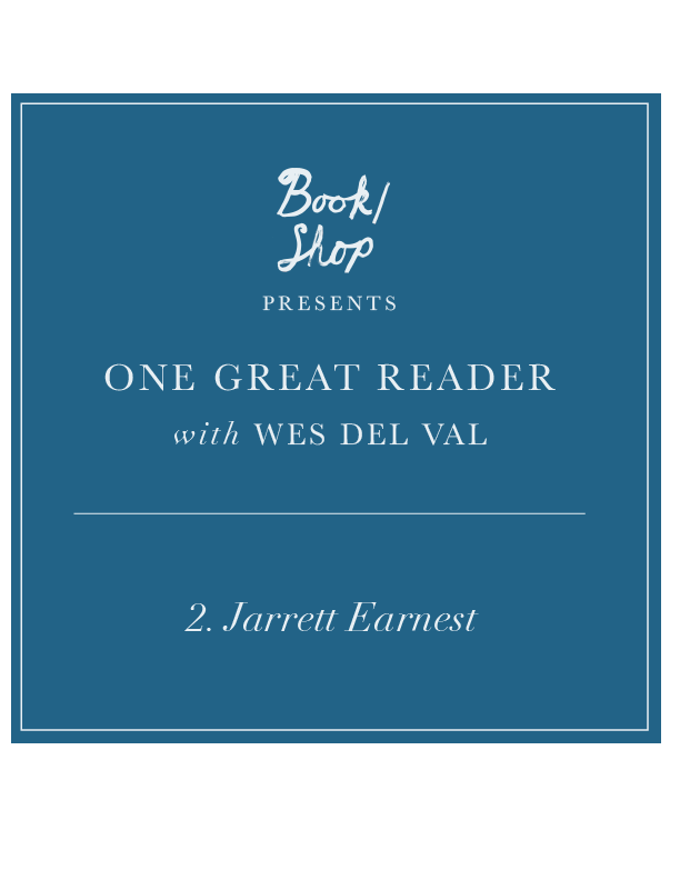 One Great Reader No. 2: Jarrett Earnest