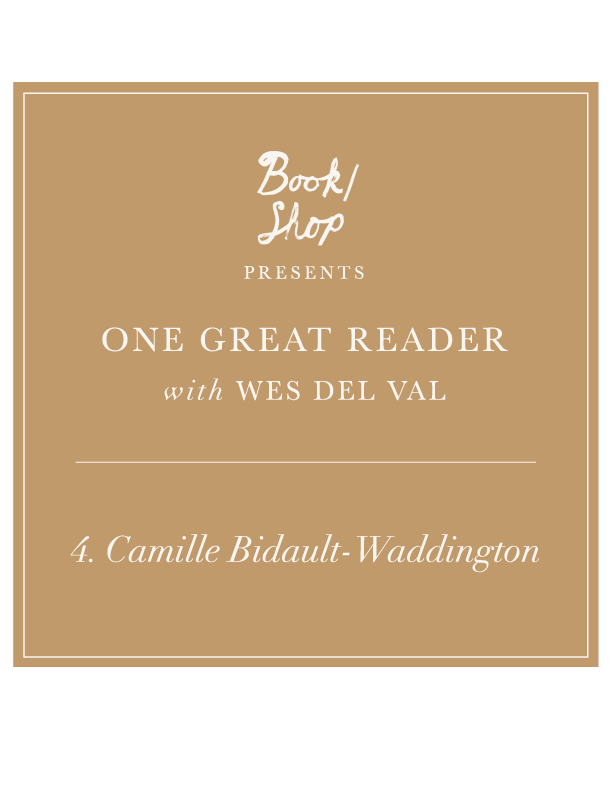 One Great Reader no. 4: Camille Bidault-Waddington