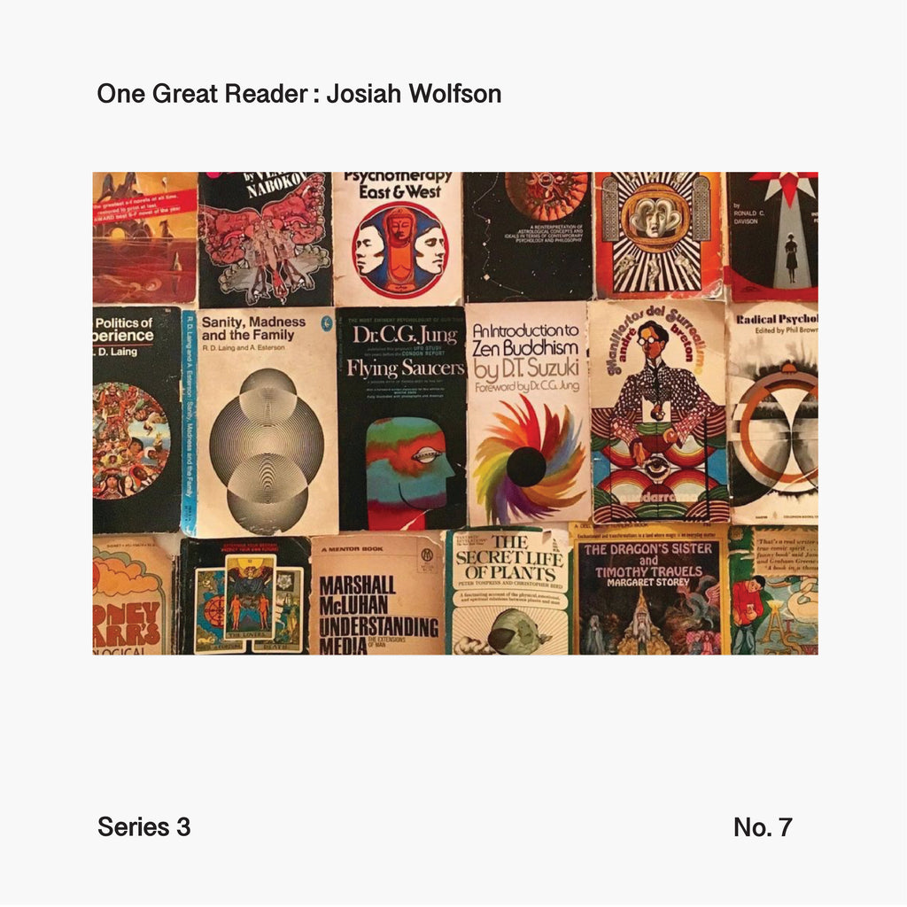 One Great Reader, Series 3, No. 7: Josiah Wolfson