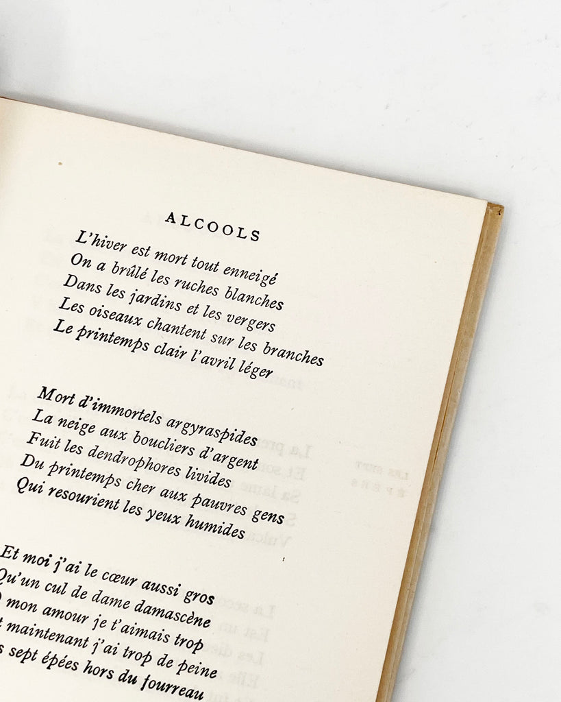 Alcools; Poèmes 1898-1913 by Guillaume Apollinaire