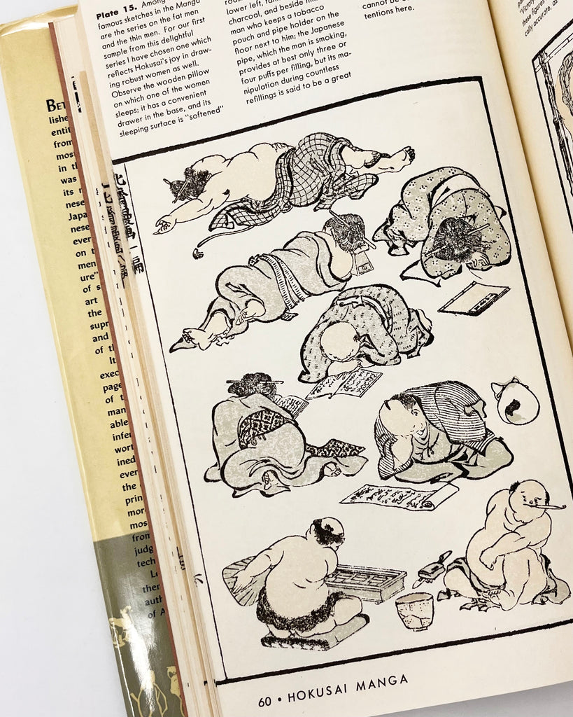 The Hokusai Sketch Books: Selections from the Manga by James A. Michener