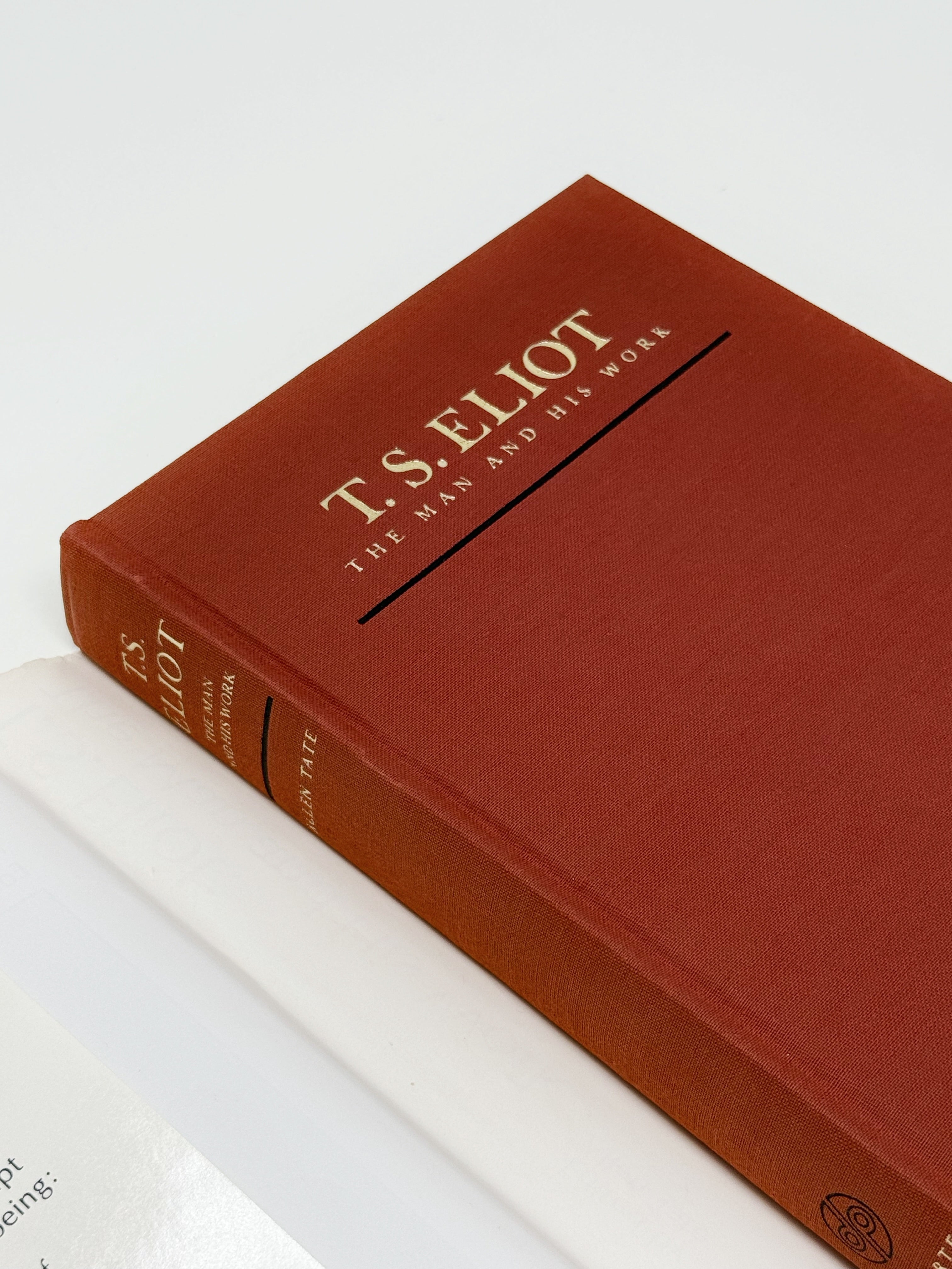 T. S. ELIOT: THE MAN AND HIS WORK ed. by Allen Tate | BOOK/SHOP