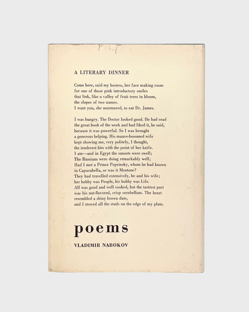 Poems by Vladimir Nabokov