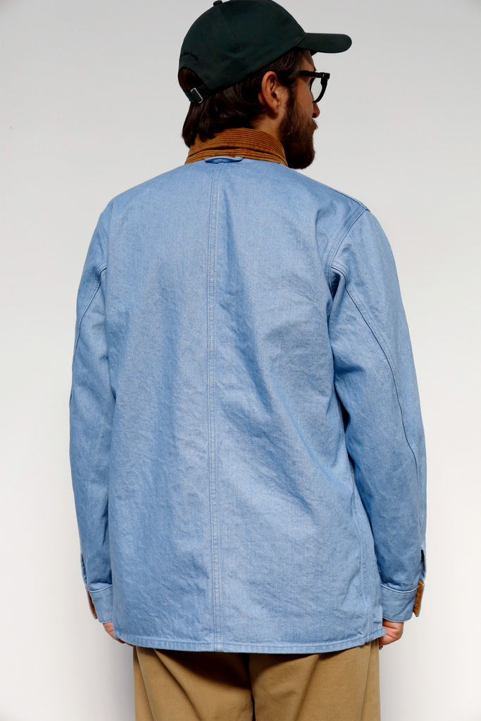 The Book Jacket Edition III in Denim, Styled on Brody