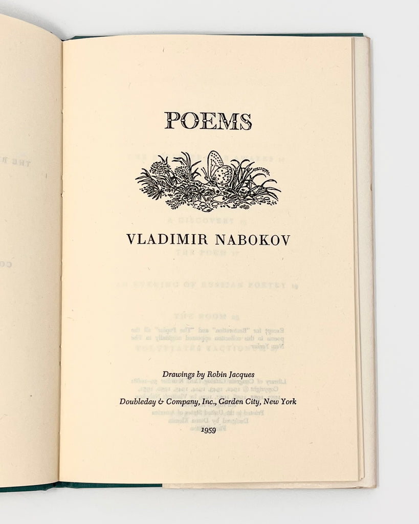 Poems by Vladimir Nabokov