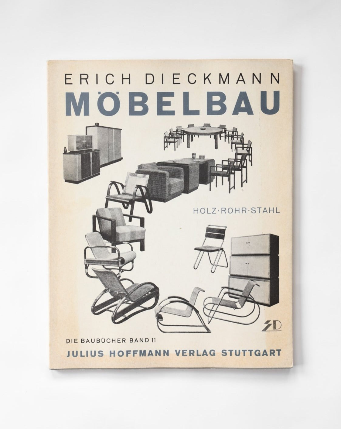 Möbelbau: In Holz, Rohr Und Stahl by Erich Dieckmann | BOOK/SHOP