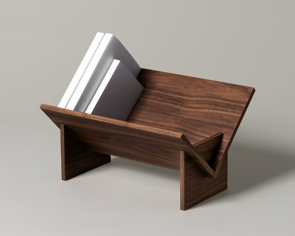 Librero Oakland by Book/Shop for Santa & Cole (Walnut)