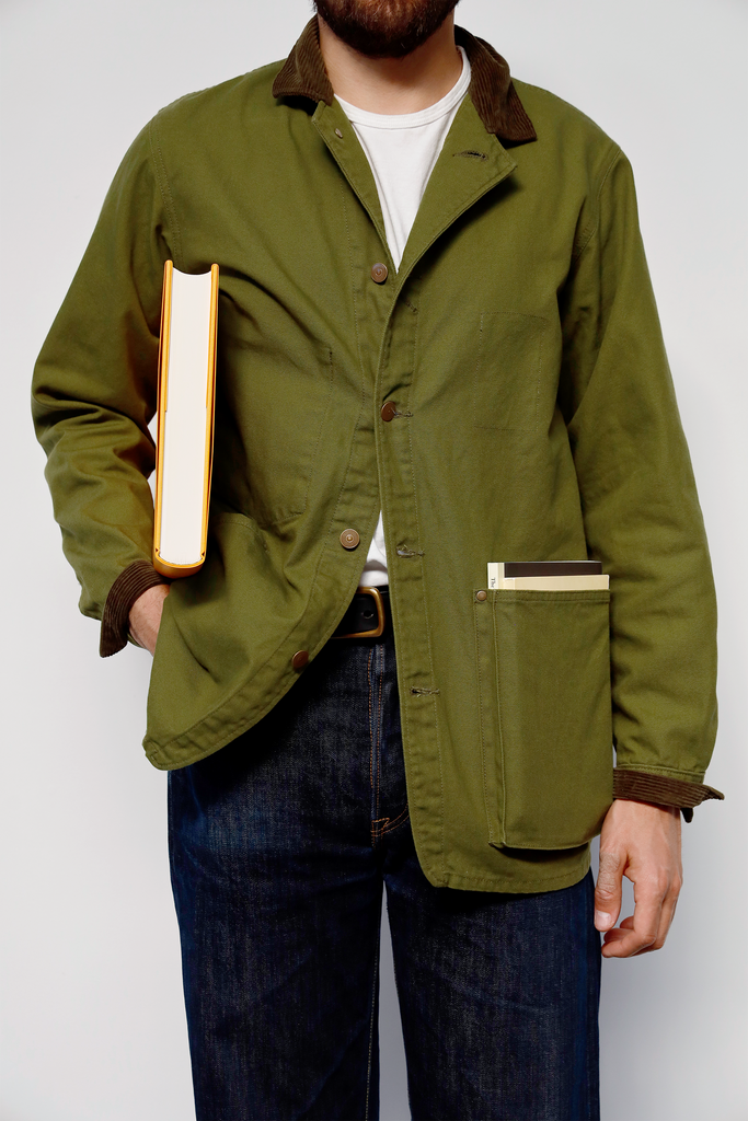 The Book Jacket Edition III in Olive, Styled on Brody