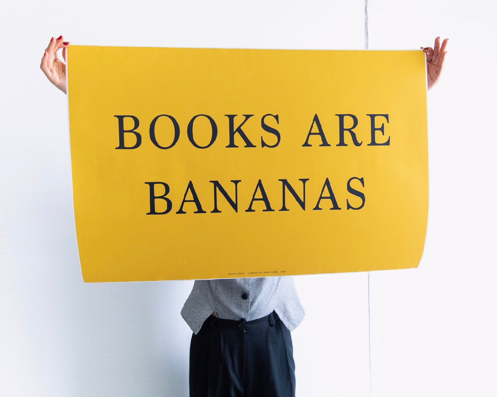 BOOKS ARE BANANAS PRINT