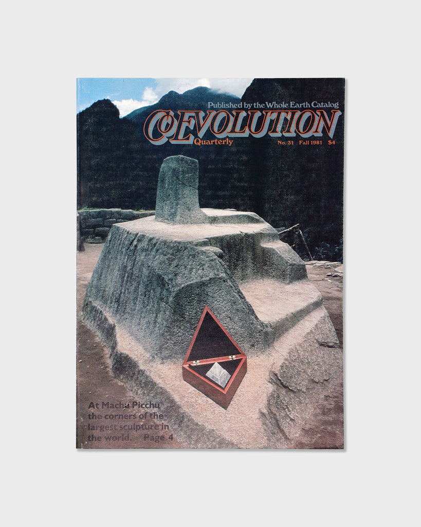 CoEvolution Quarterly No. 31