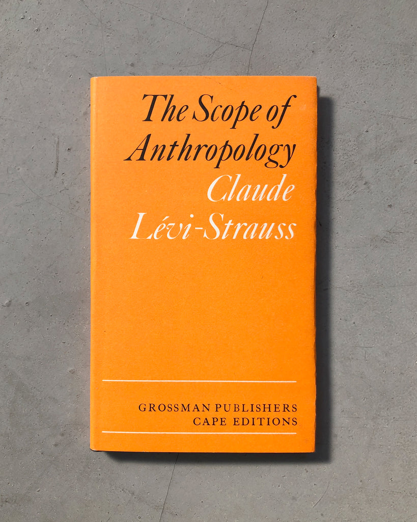 The Scope of Anthropology by Claude Lévi-Strauss (Eng.)