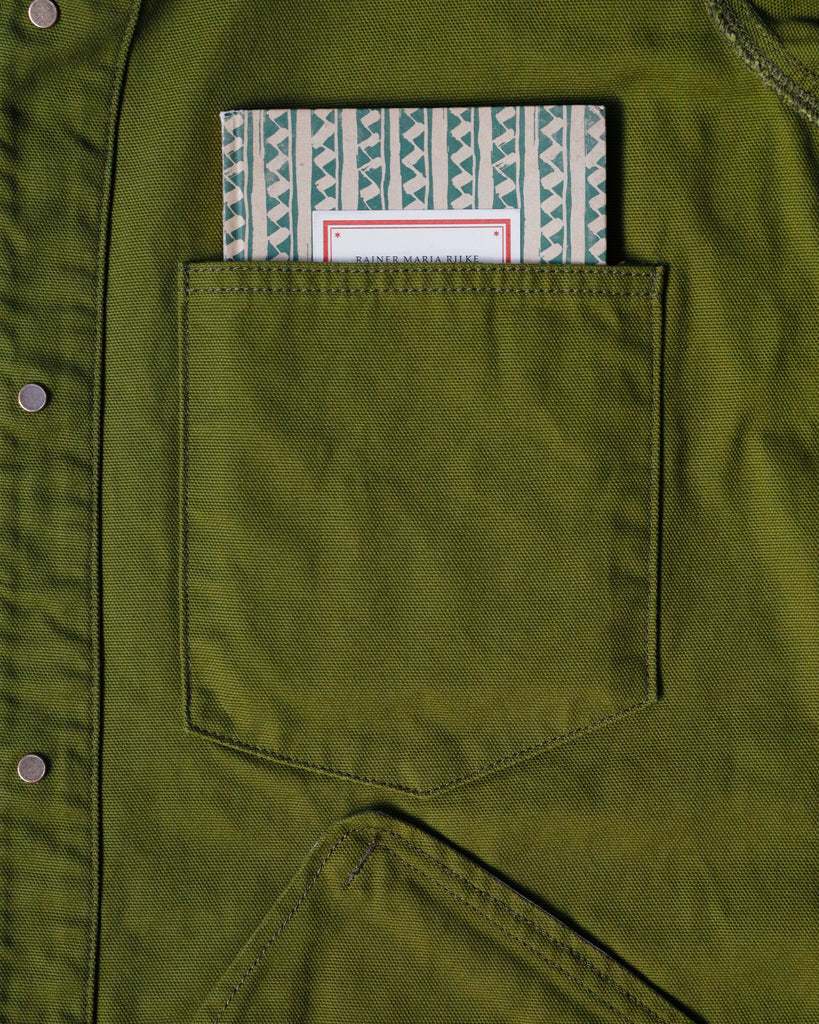 The Book Jacket Edition III in Olive, Inner Pocket
