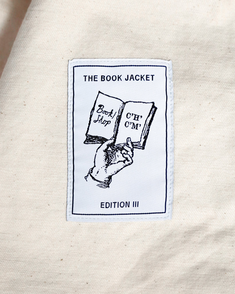 The Book Jacket Edition III in Ecru, Tag