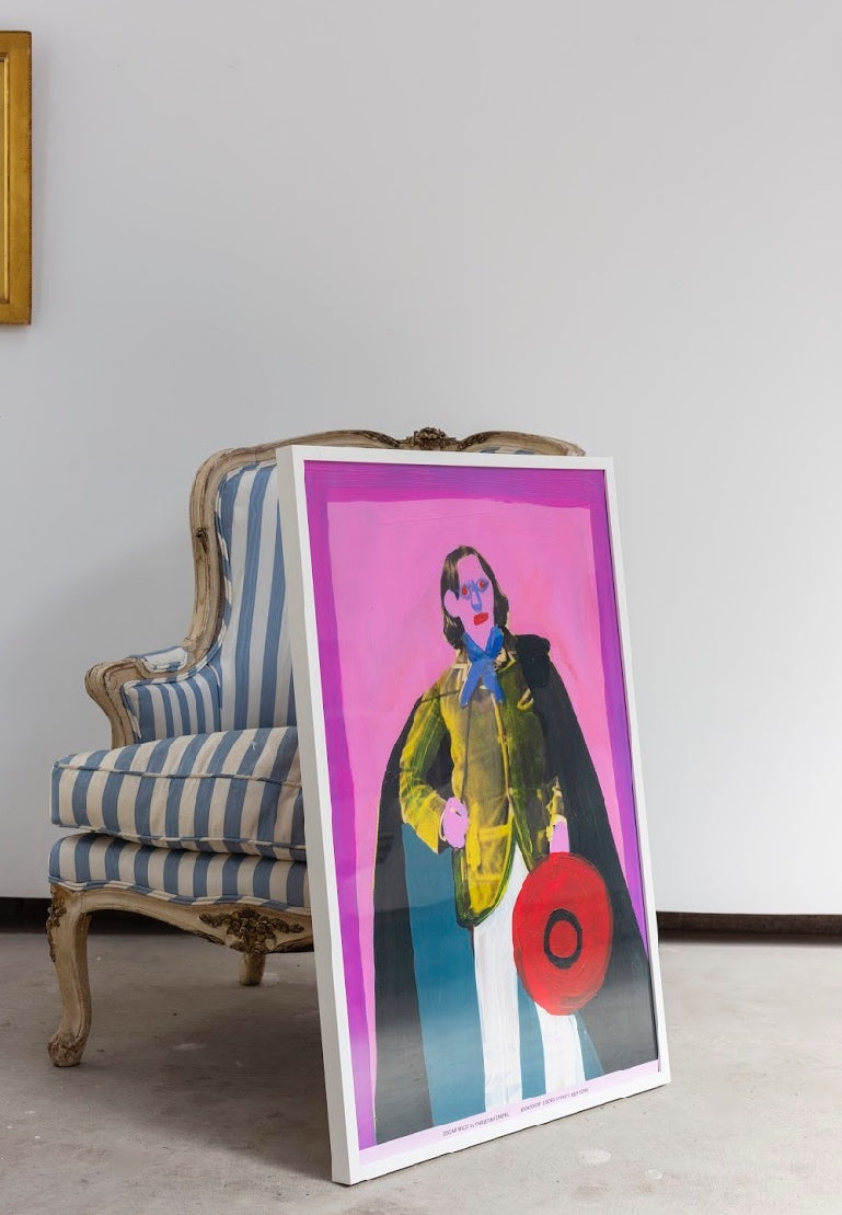 Author Series Poster by Christina Zimpel: Oscar Wilde | BOOK/SHOP